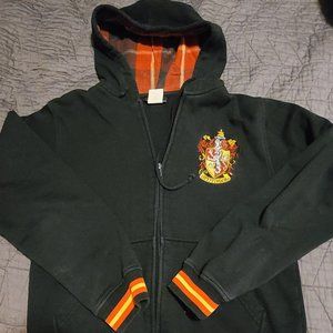 Harry Potter Vintage Gryffindor Zip Up Hoodie